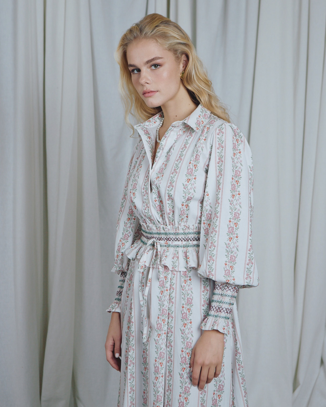 Vestido Flirt Embroidery Toffee