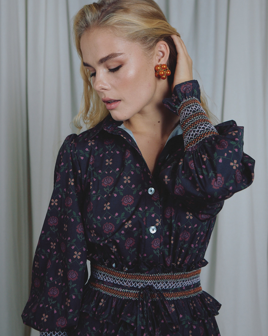 Vestido Flirt Embroidery Banofee