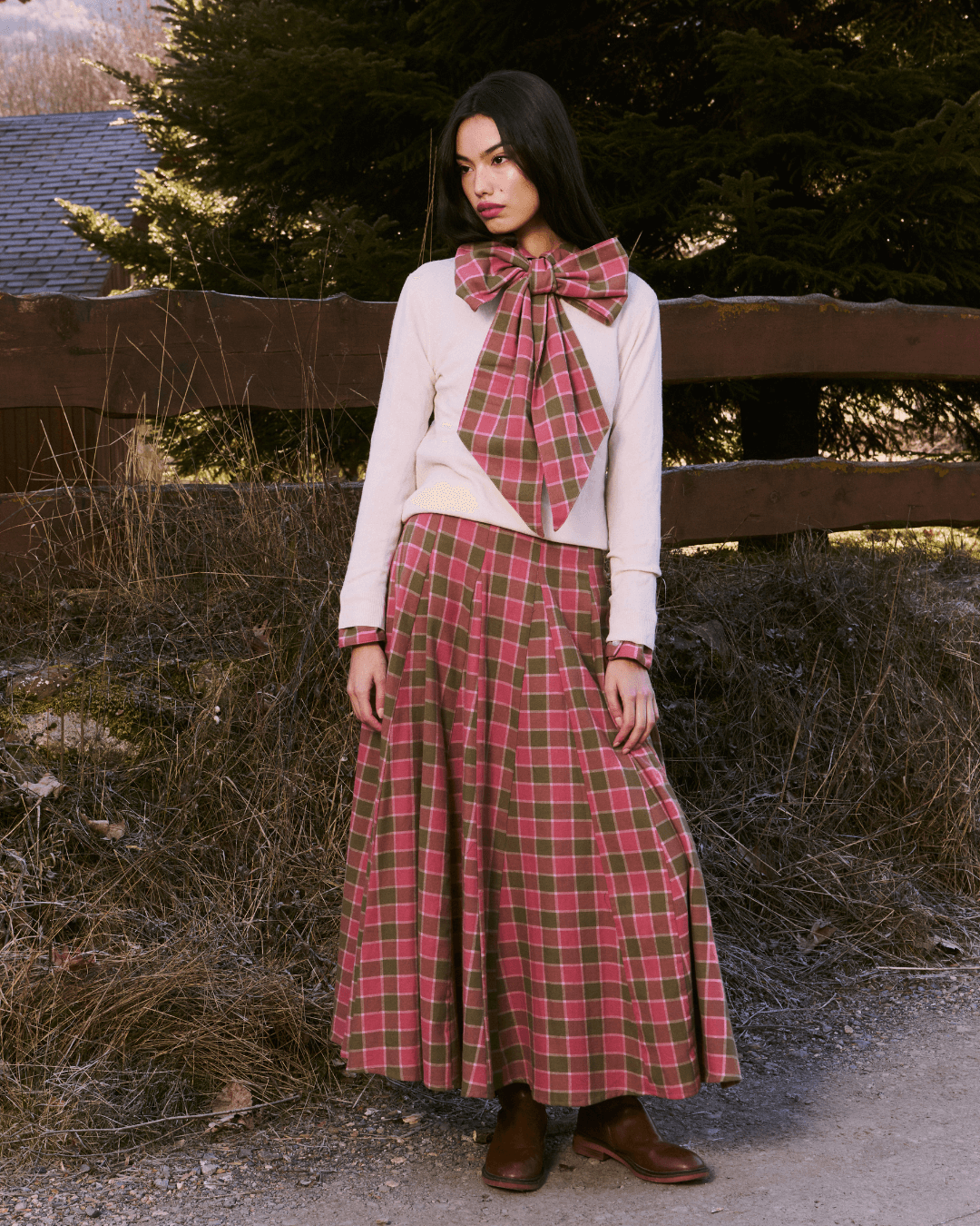 Falda Zanzíbar Tea Tartán