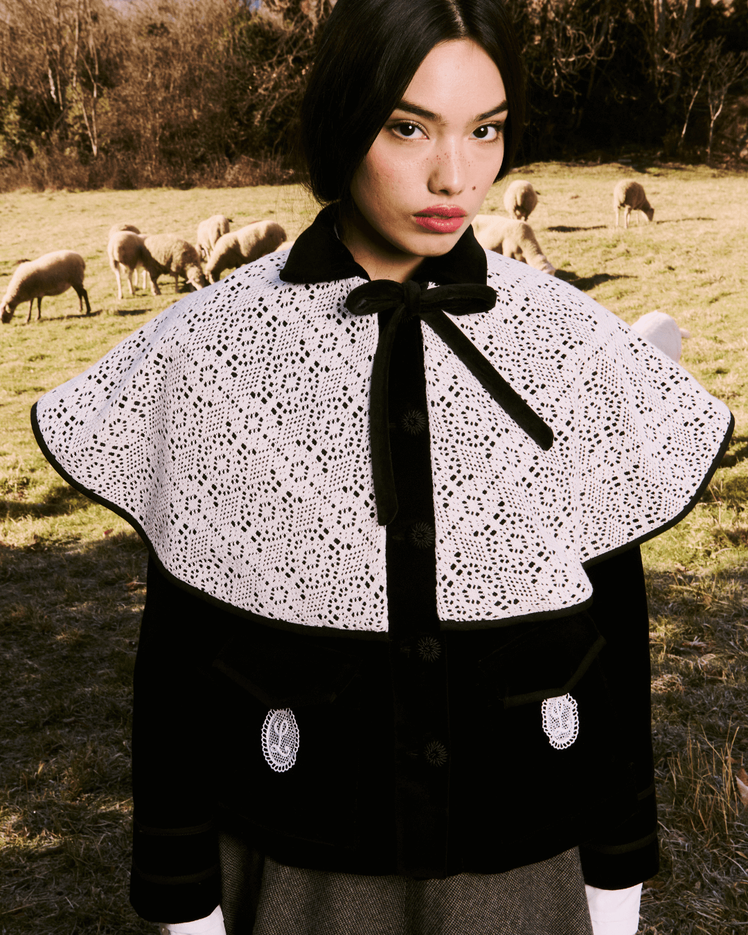 Chaqueta Ellioth Black Embroidery