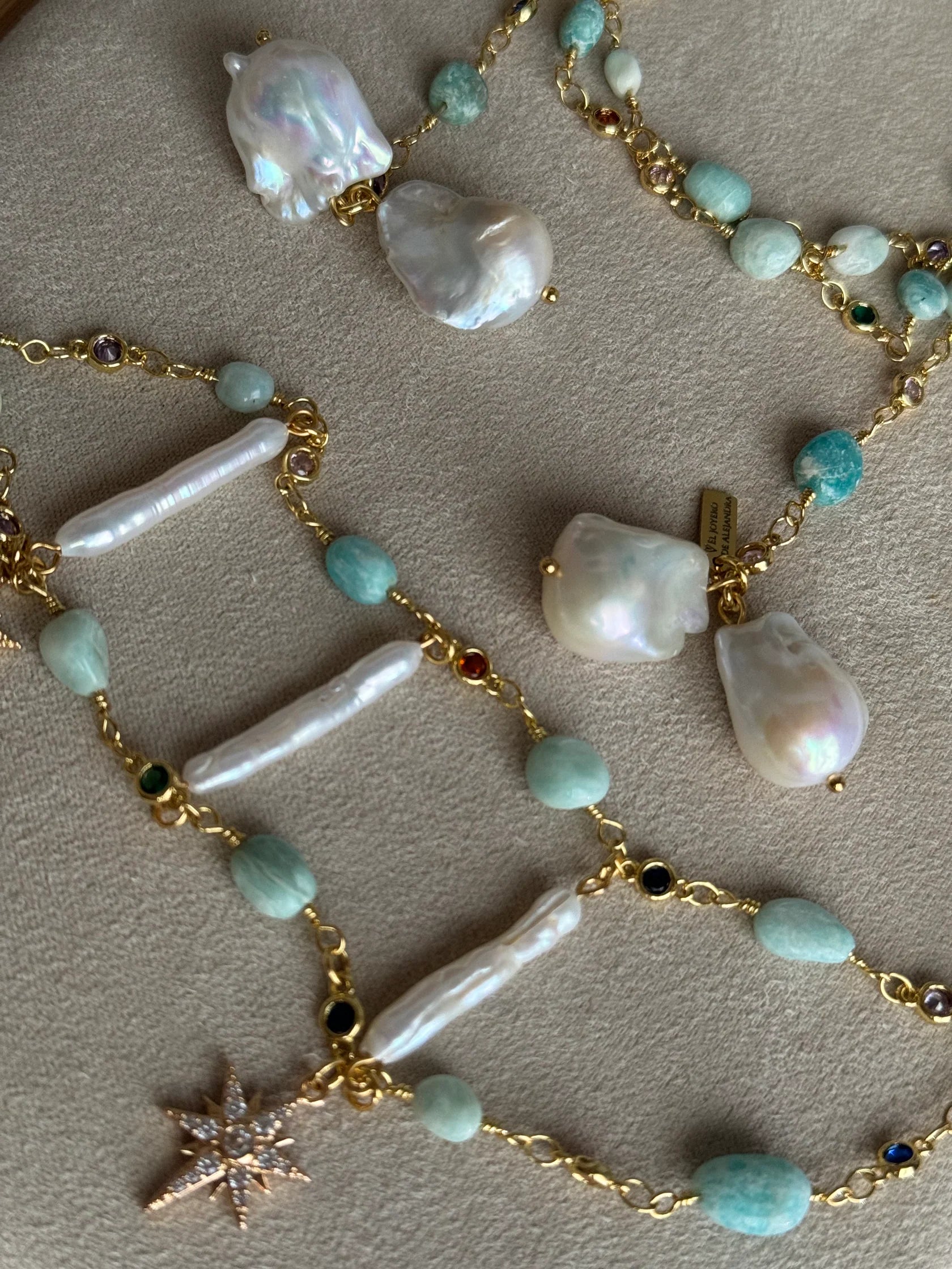 Choker Emiliana Blue