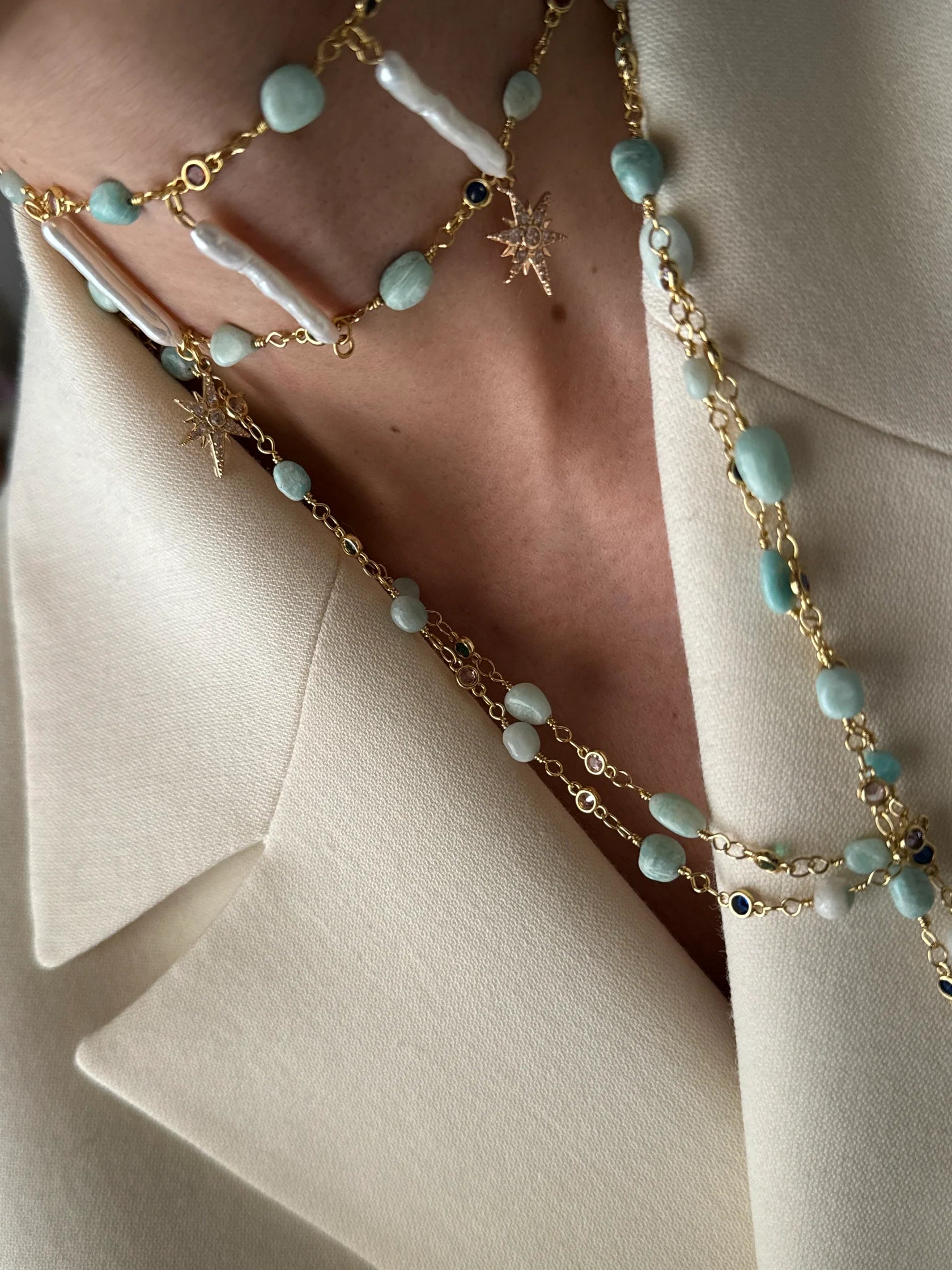 Choker Emiliana Blue