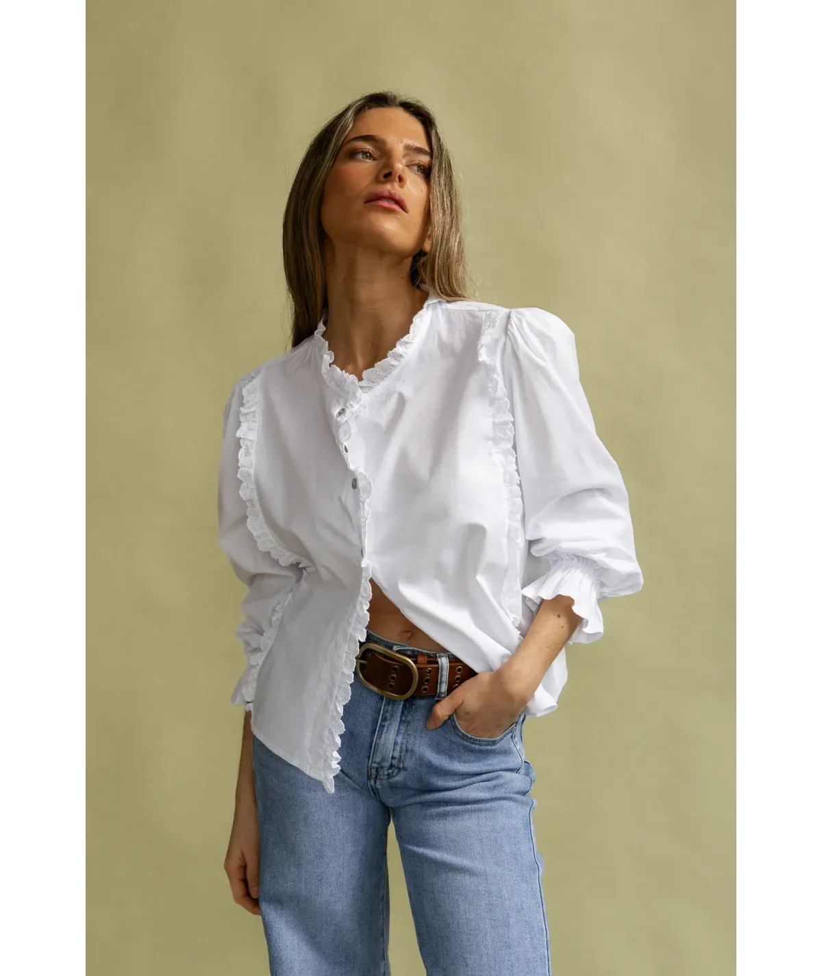 Camisa Catania Blanca