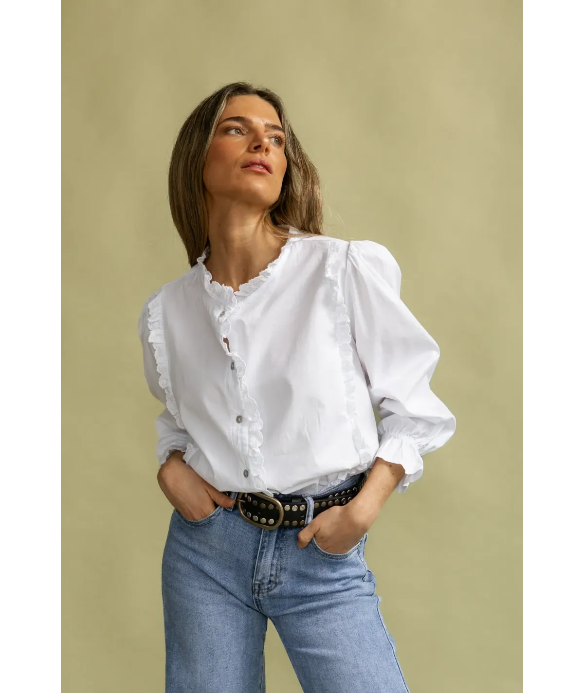 Camisa Catania Blanca