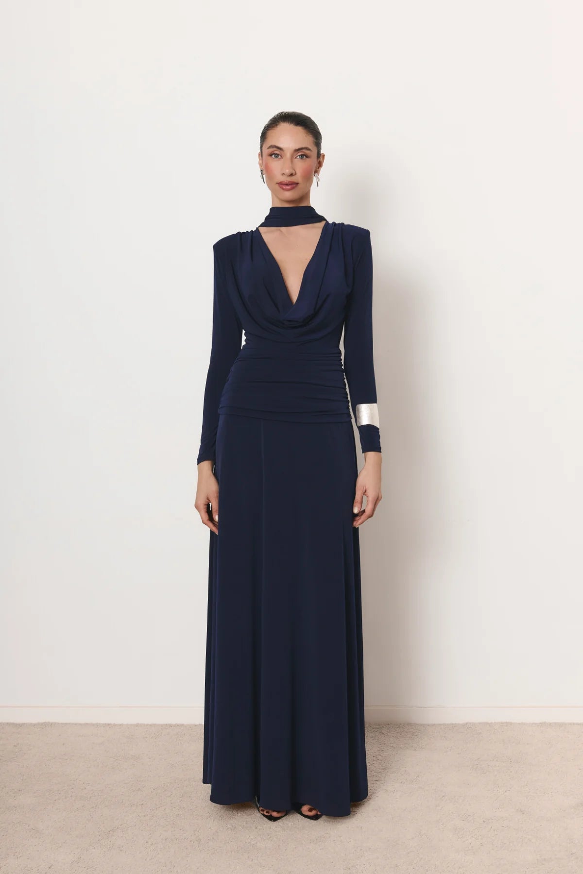 Vestido Rosalie Azul Marino