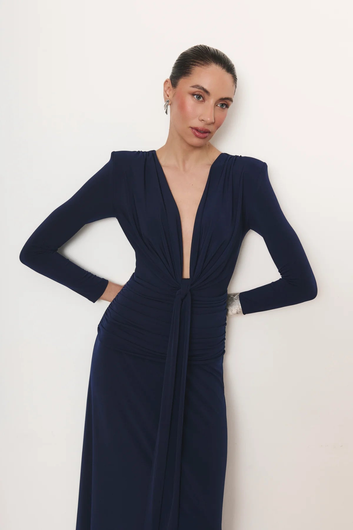 Vestido Rosalie Azul Marino