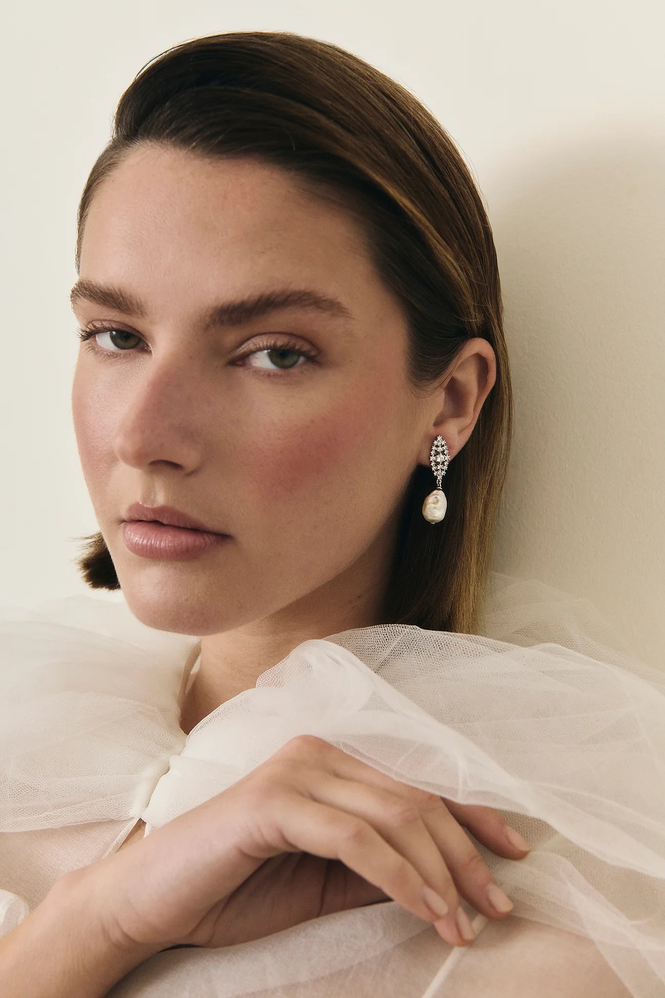 Pendientes Bruna Plata