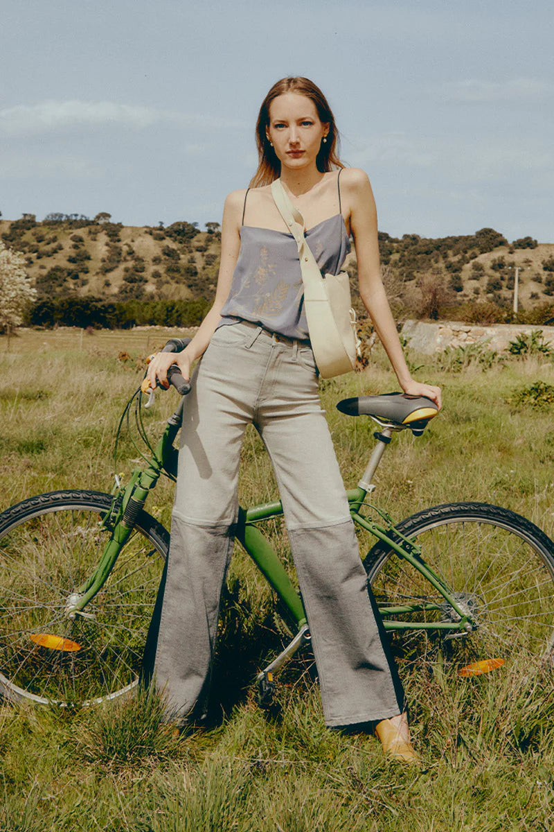 Pantalón Alba Elástico Gris