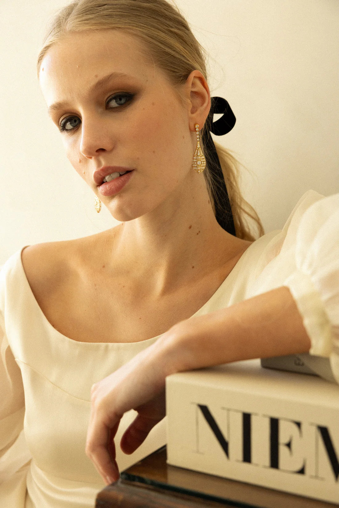 Pendientes Seine Oro