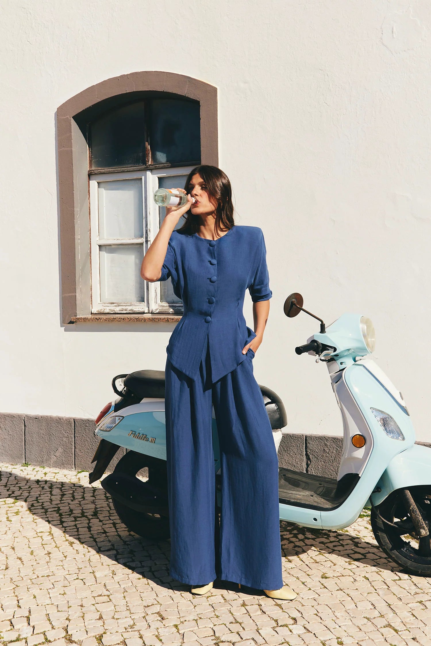 Pantalón Manuela Azul