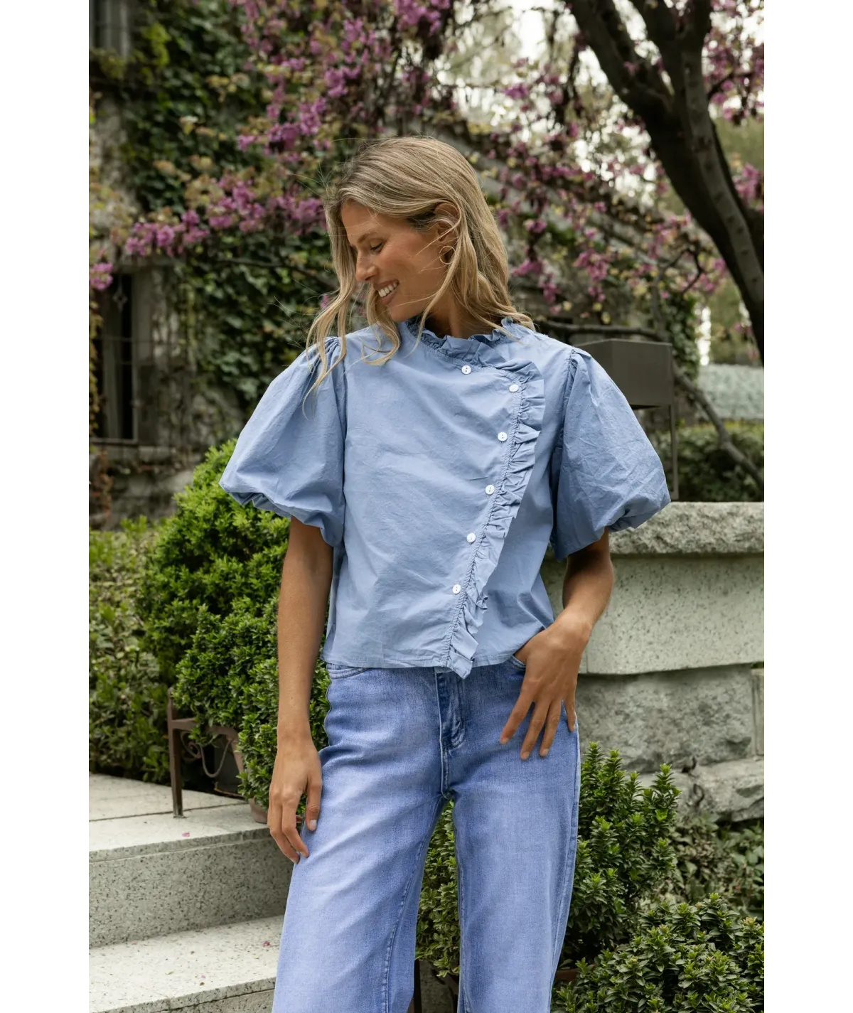 Camisa Tropea Azul