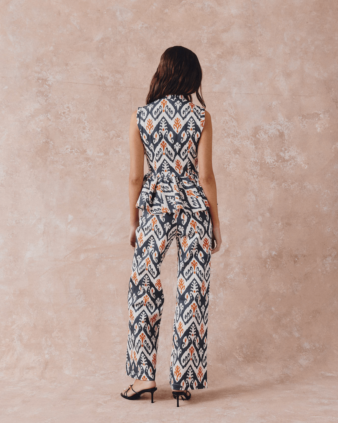 Shanghai Ethnic Citrics Vest
