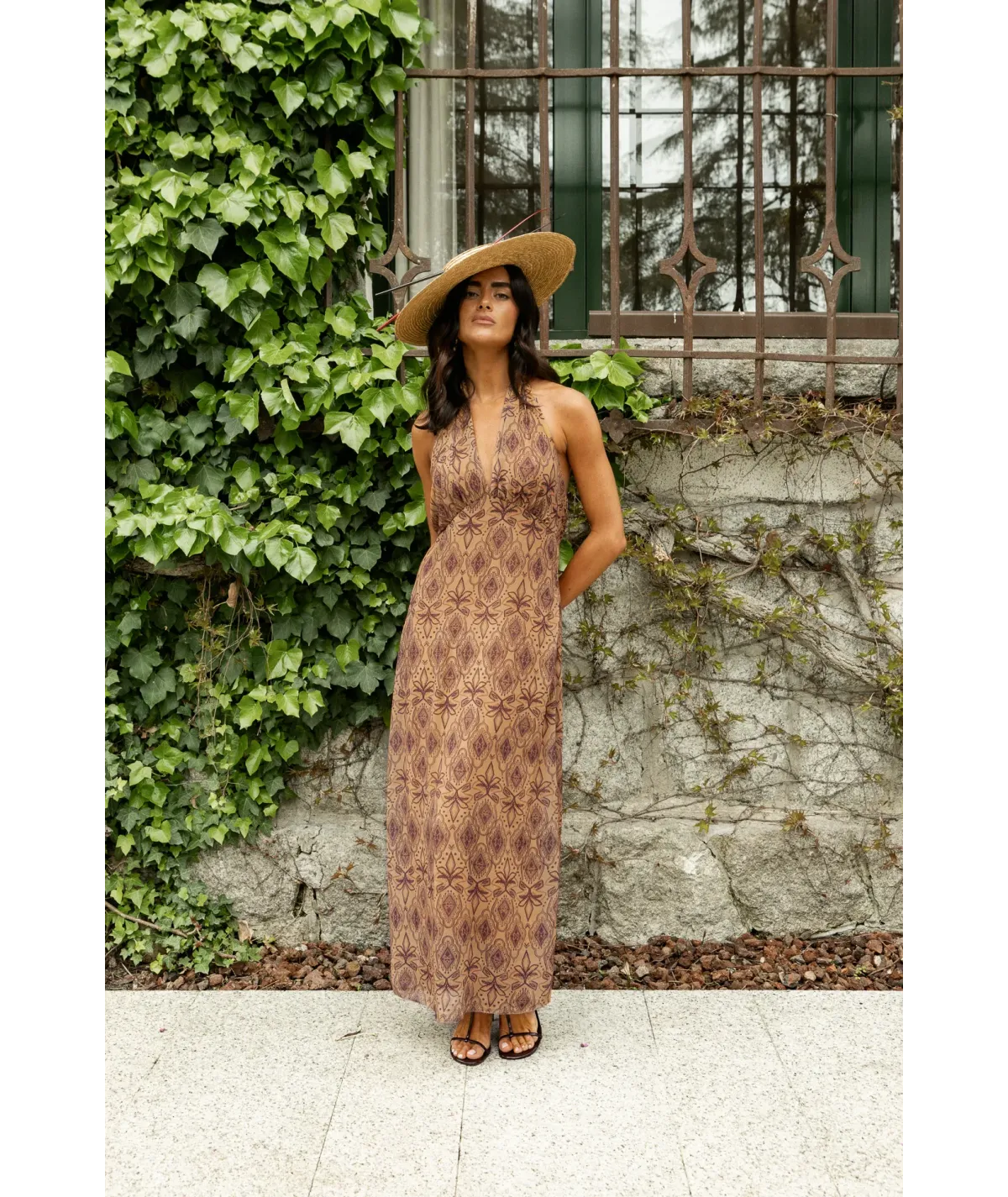 Vestido Biella Mostaza