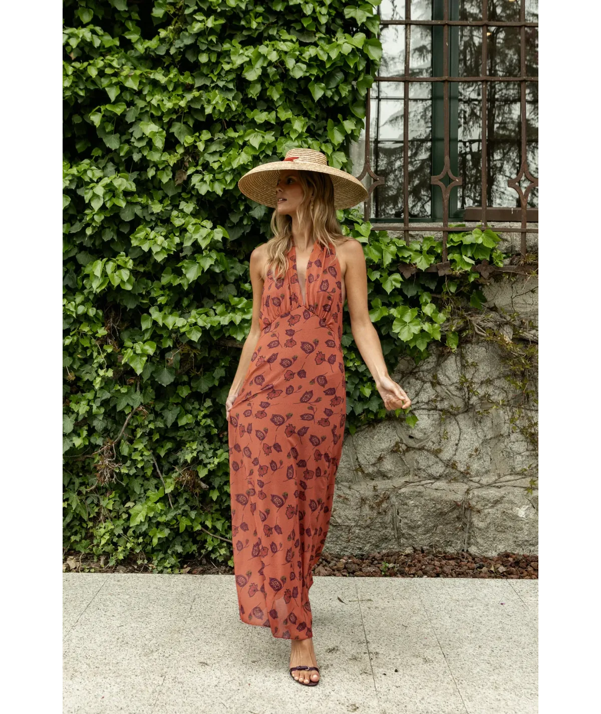 Vestido Biella Naranja