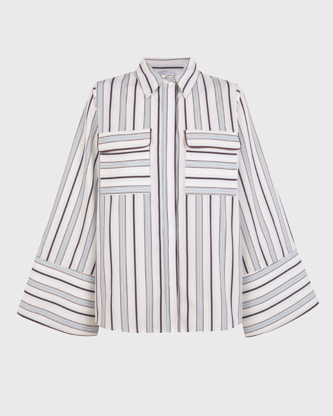 Pisco Blue Stripes Shirt