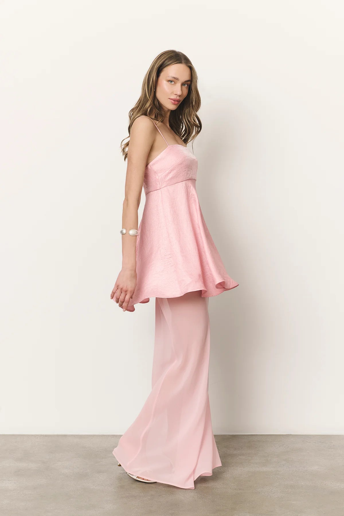 Conjunto Riviera rosa pastel