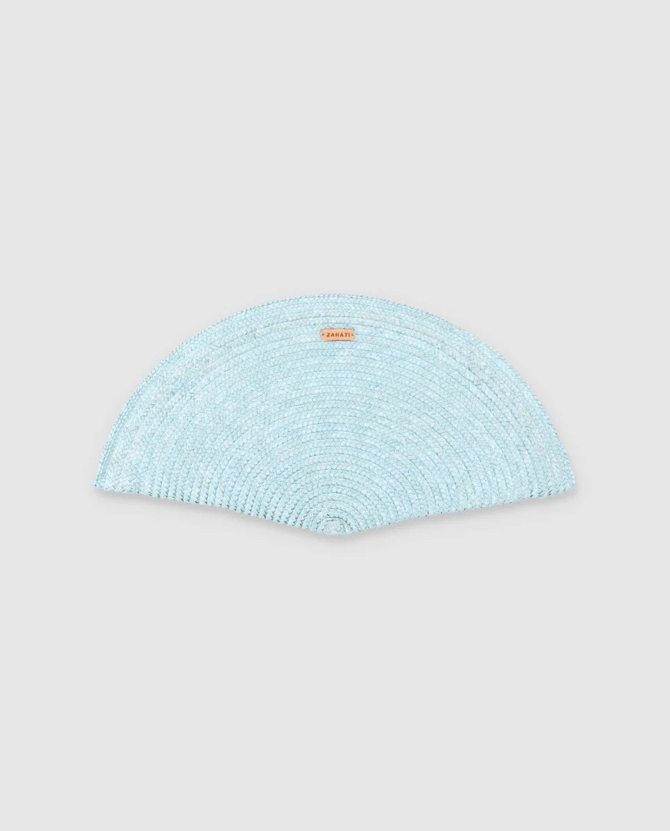 Bolso Abanico Baby Blue