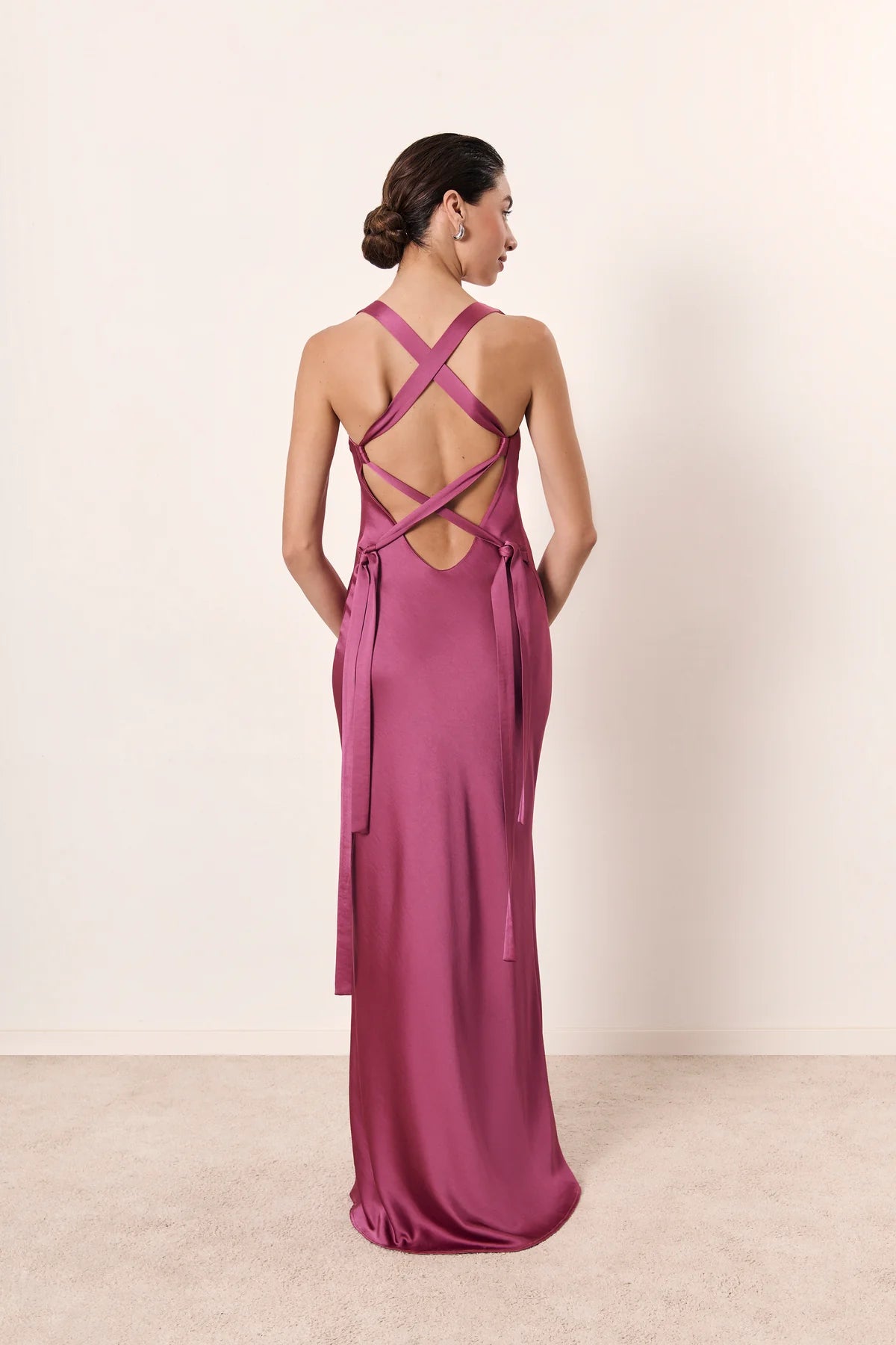 Vestido Renatta Rosa Empolvado
