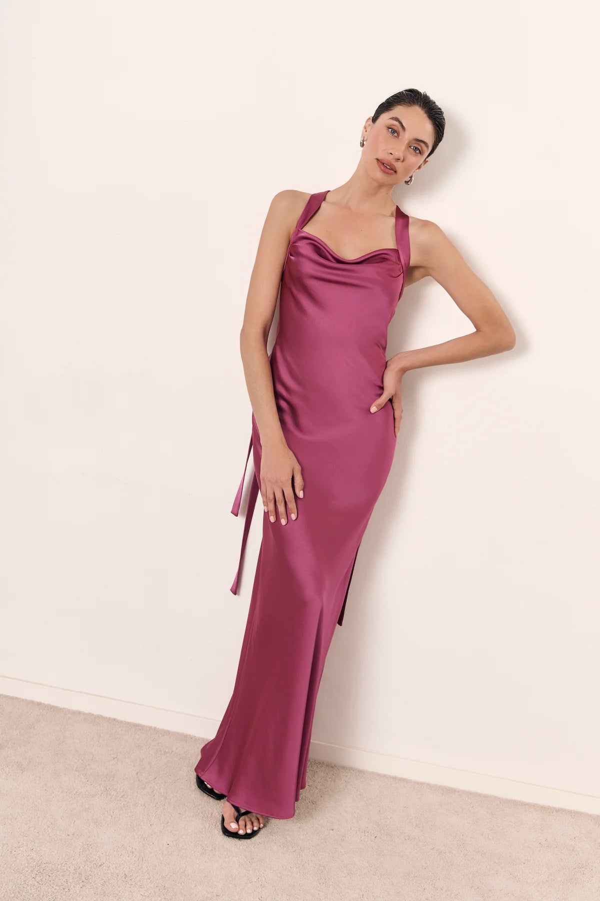 Vestido Renatta Rosa Empolvado