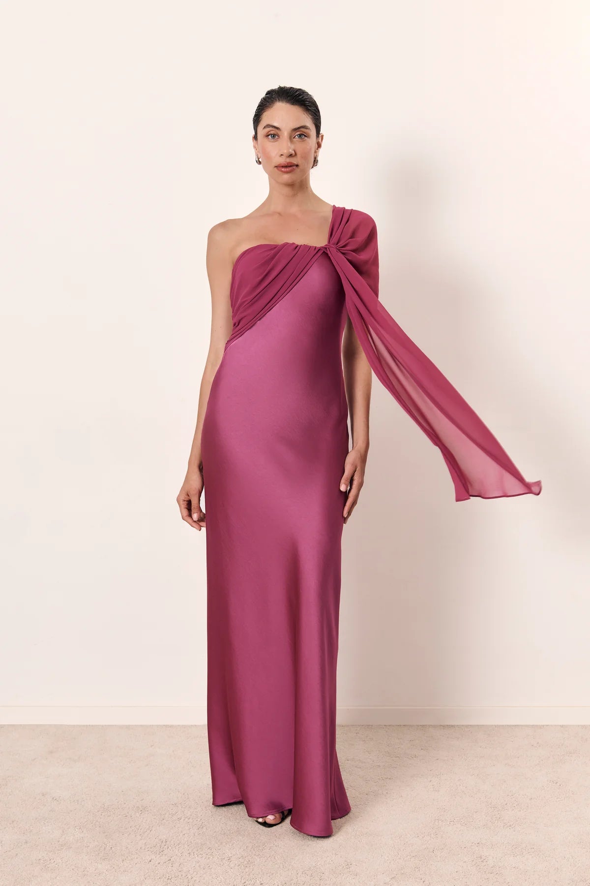 Vestido Claire Rosa Empolvado