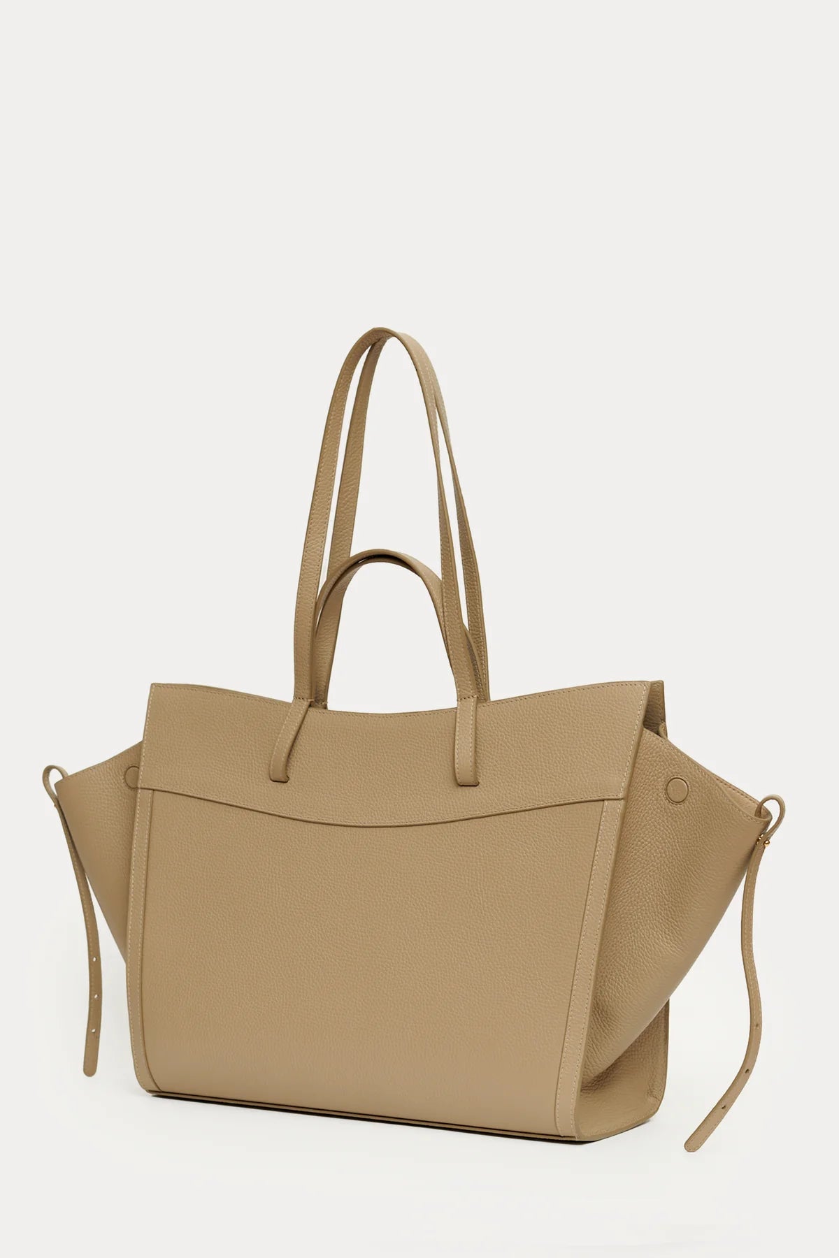 Shopping Bag Taupe Piel