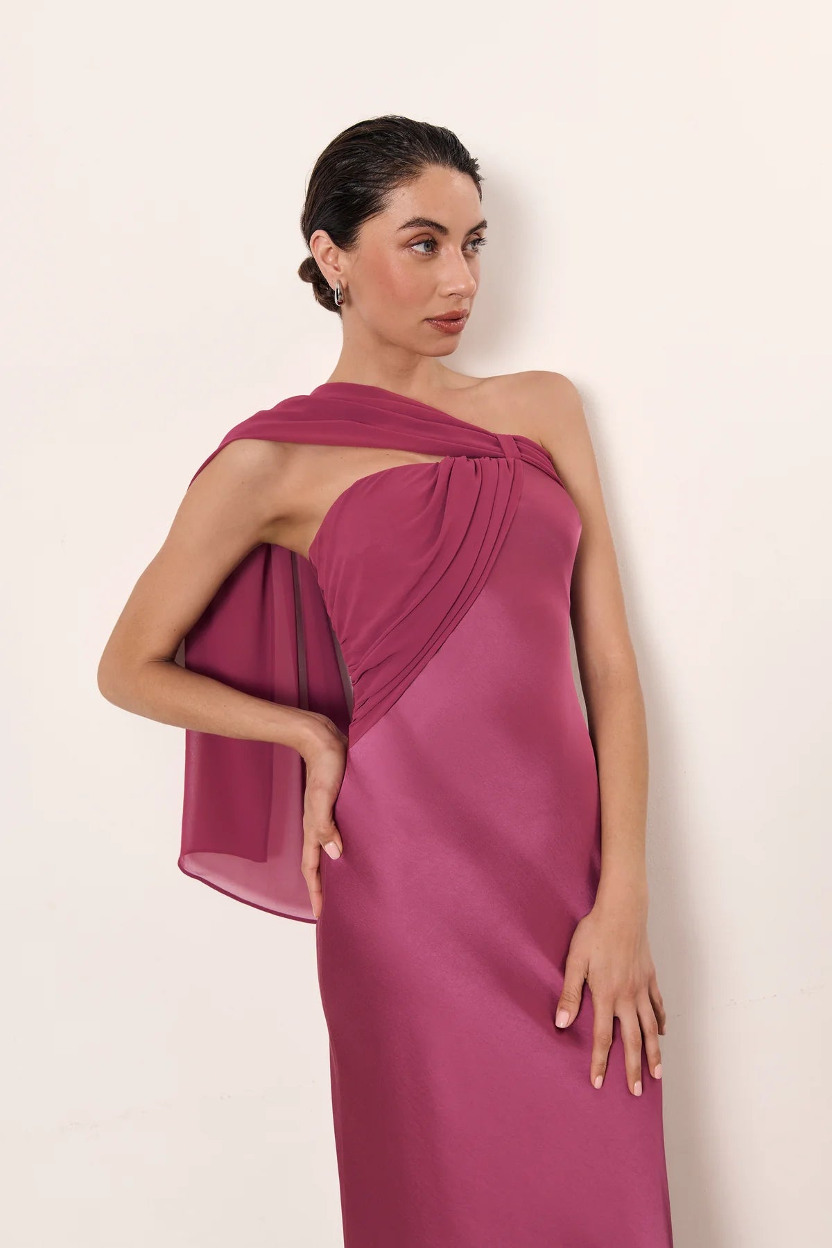 Vestido Claire Rosa Empolvado