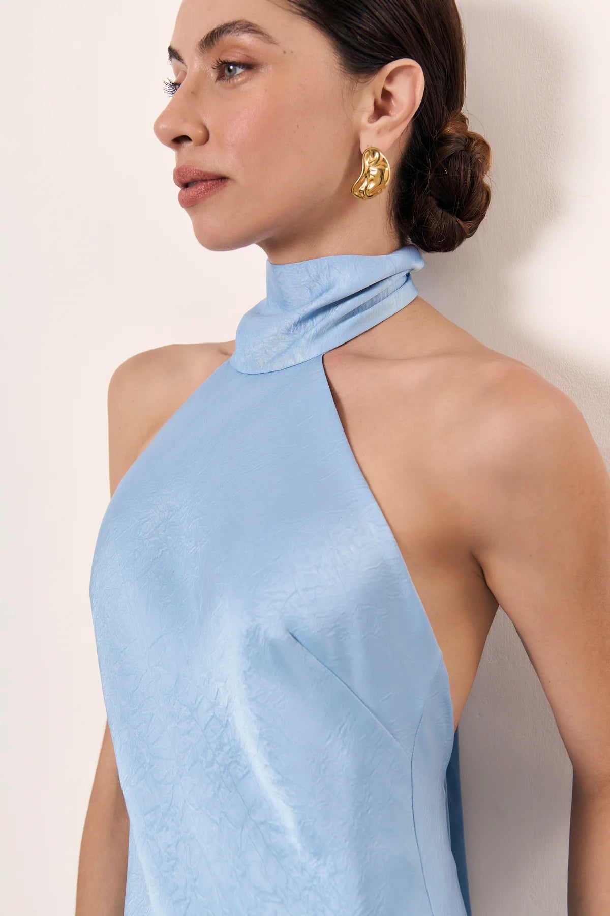 Vestido Nicola Azul Celeste
