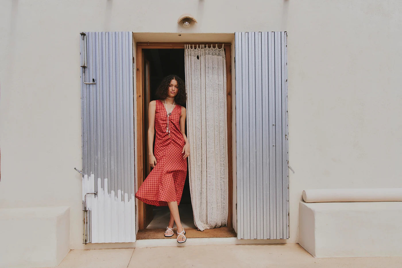 Vestido Isabel Cuadros