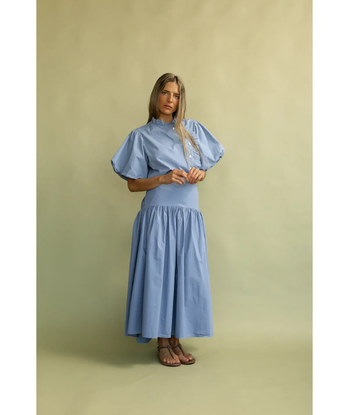 Falda Orvieto Azul