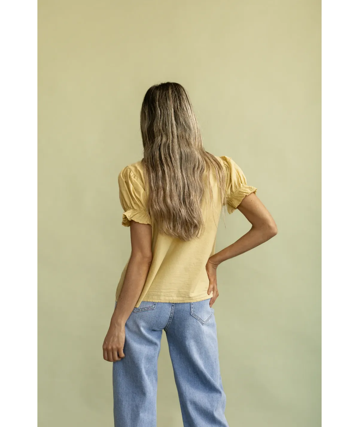 Camisa Parma Mostaza