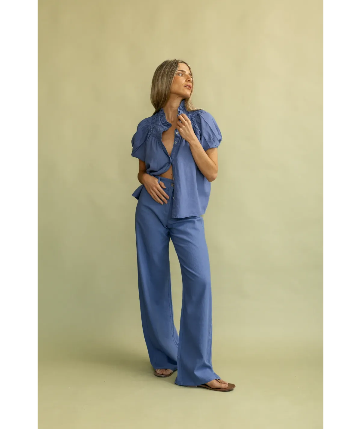 Camisa Garua Azul