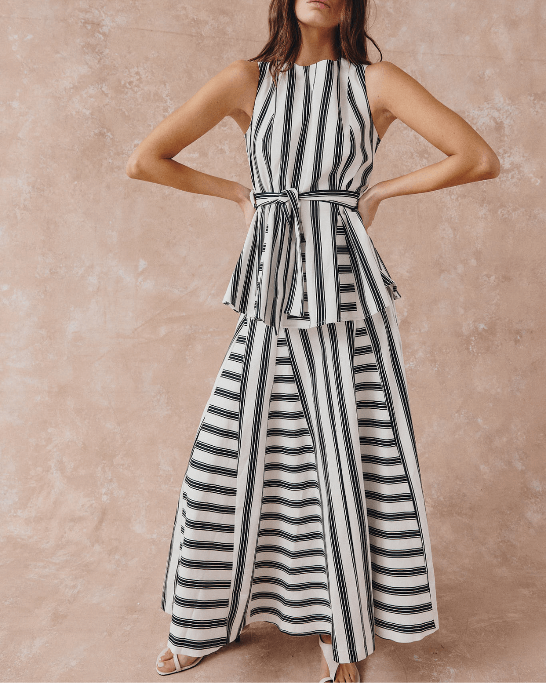 Zanzíbar Black Stripes Skirt