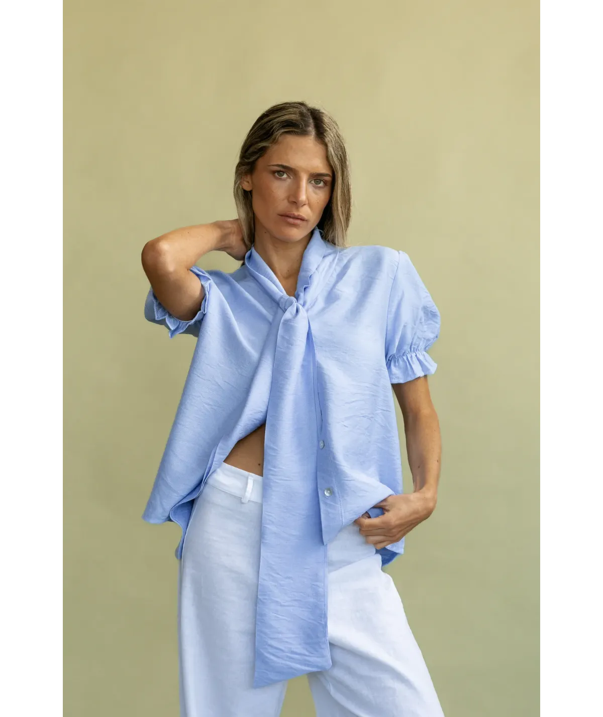Camisa Rimini Celeste