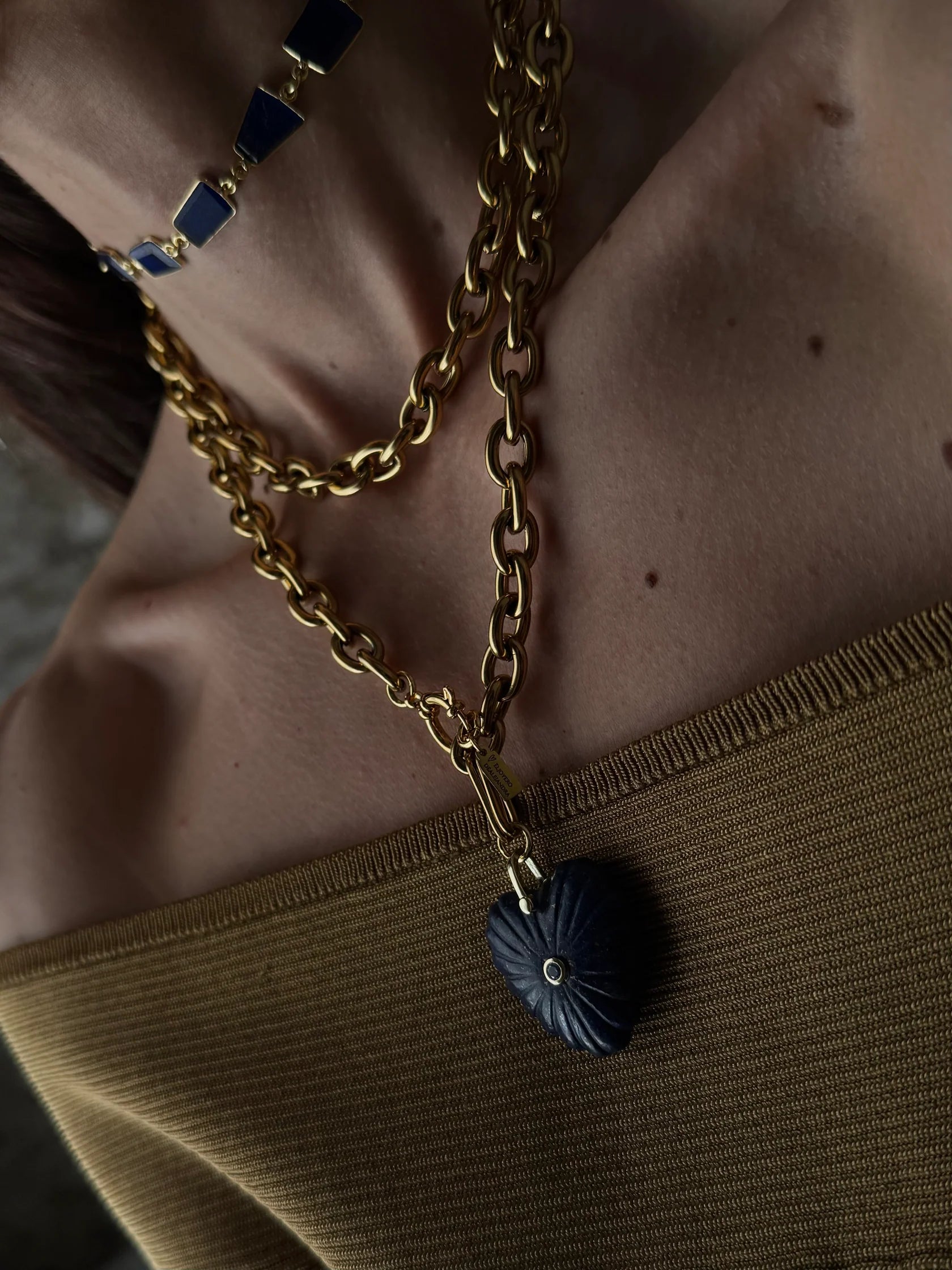 Choker ISCHIA Piedras Basic