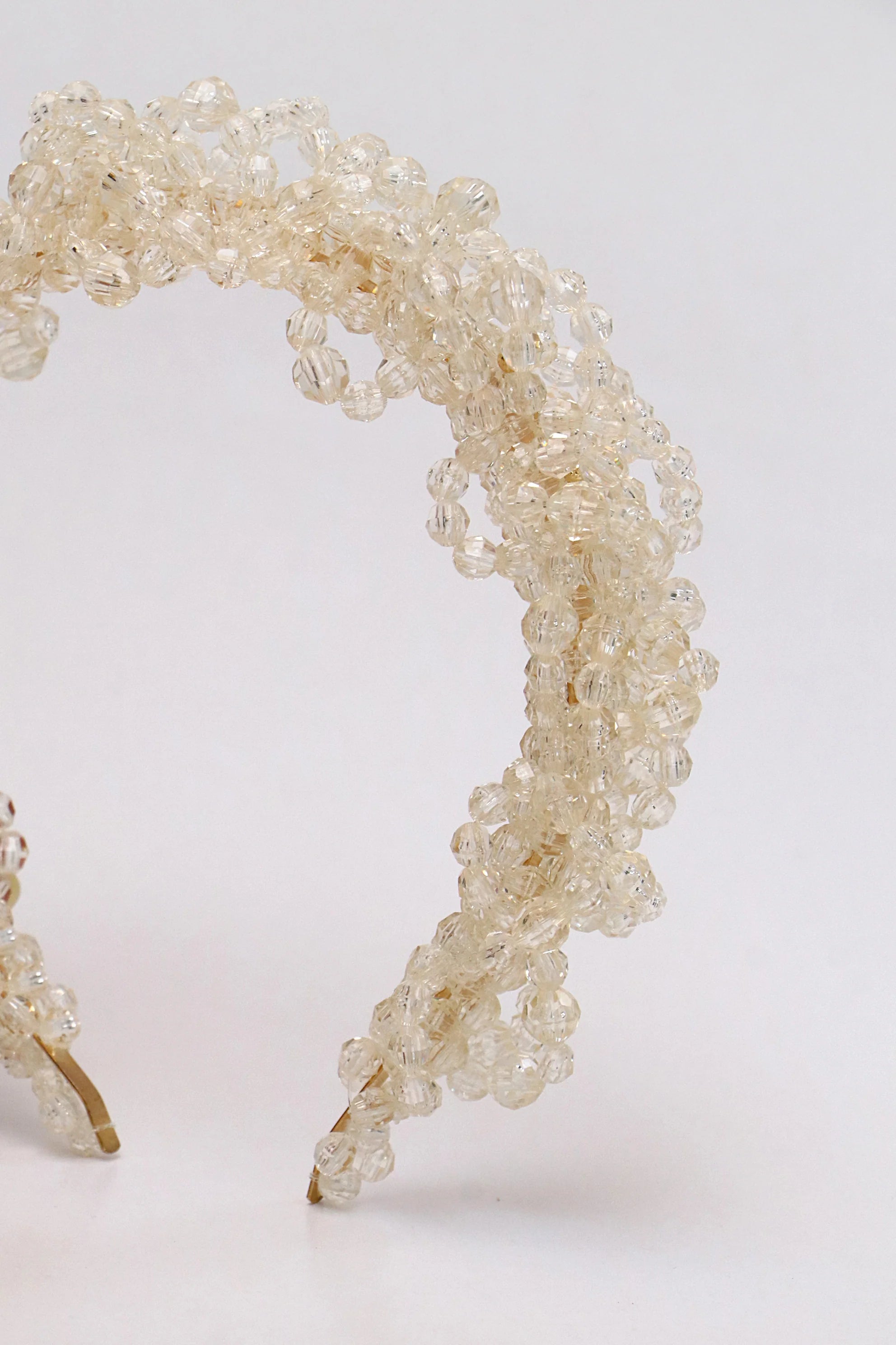 Lace Headband Champagne Rocky & Regino