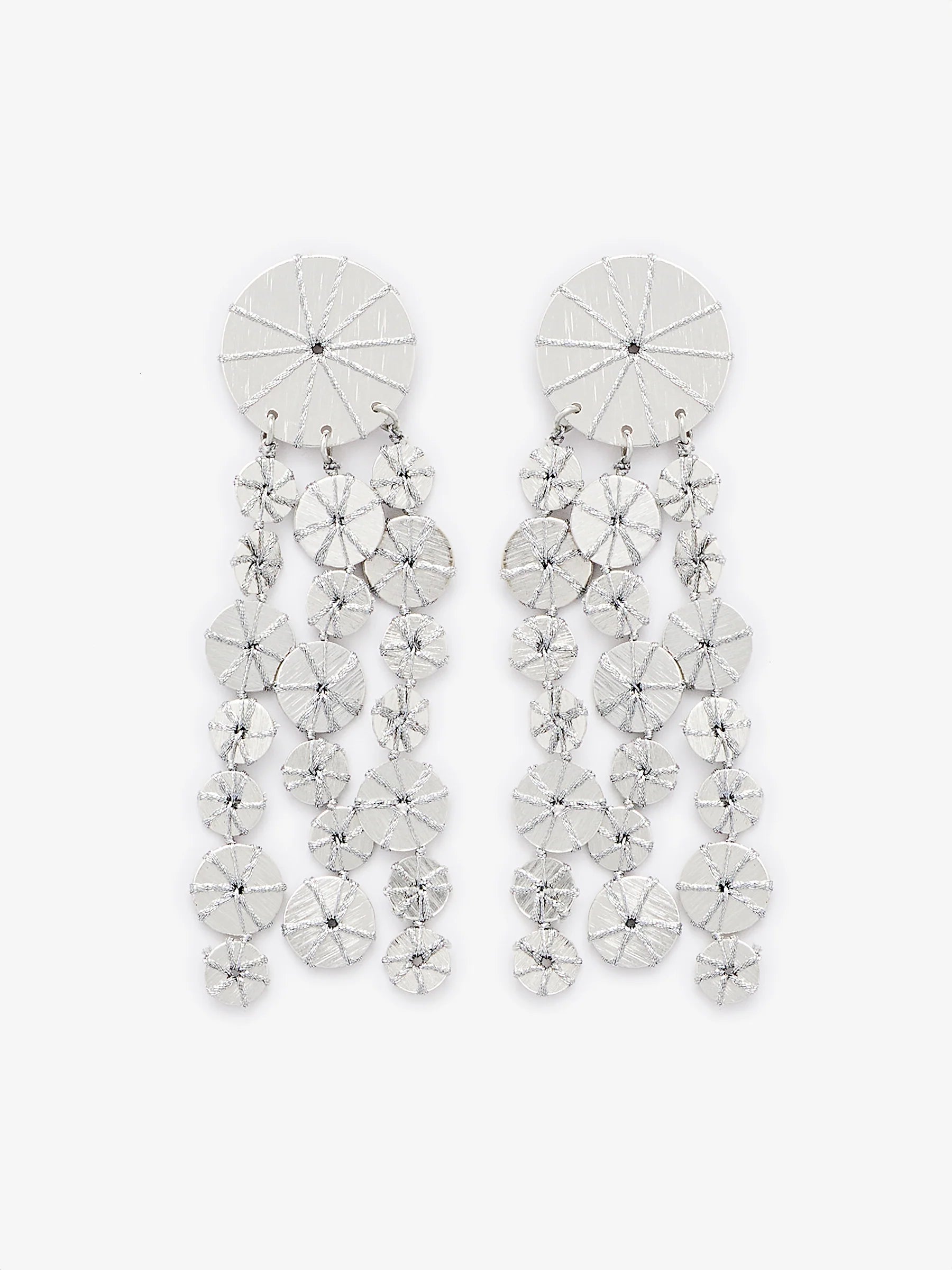 Pendientes Bruma Plata