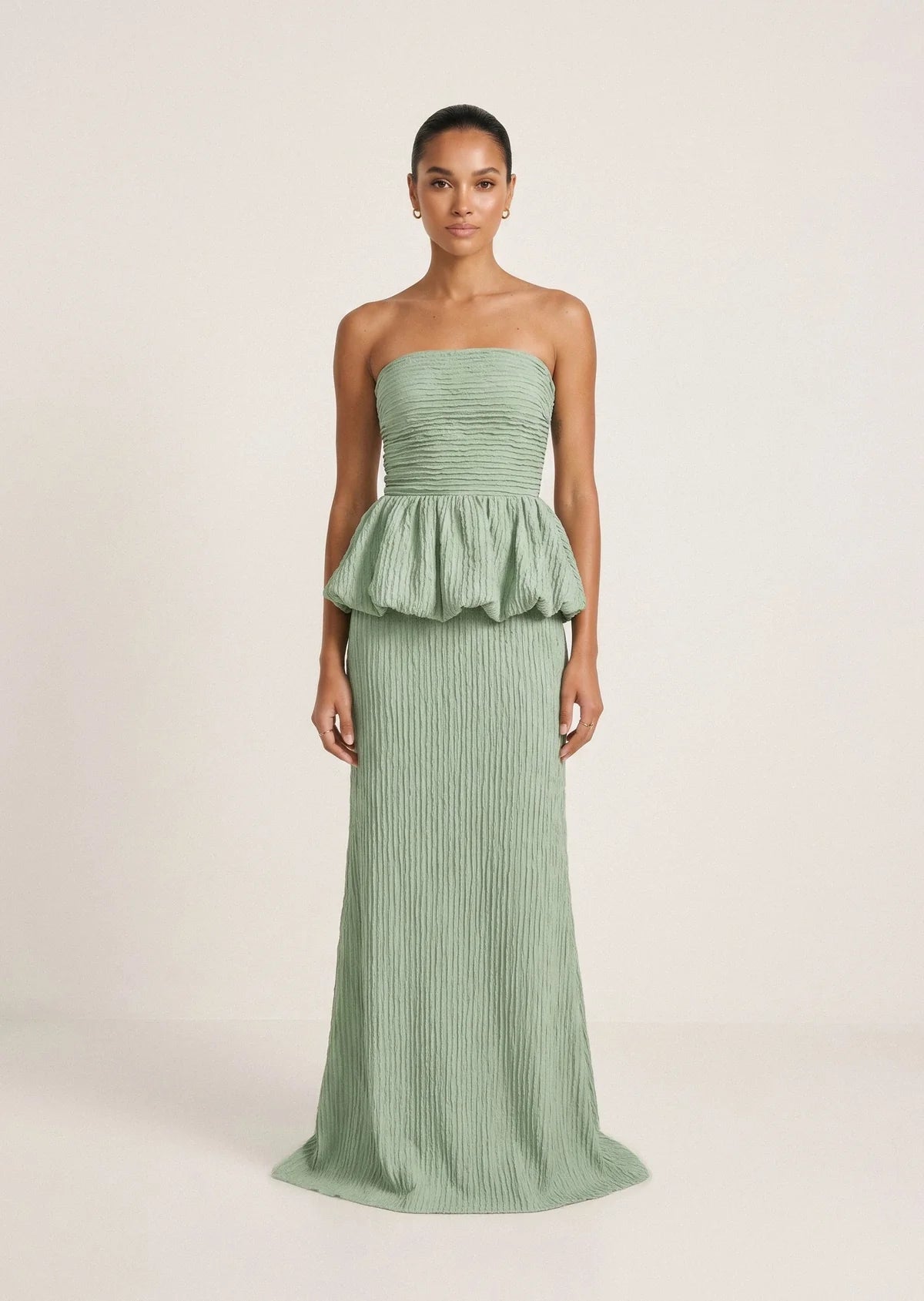 Conjunto Camelia Verde Agua