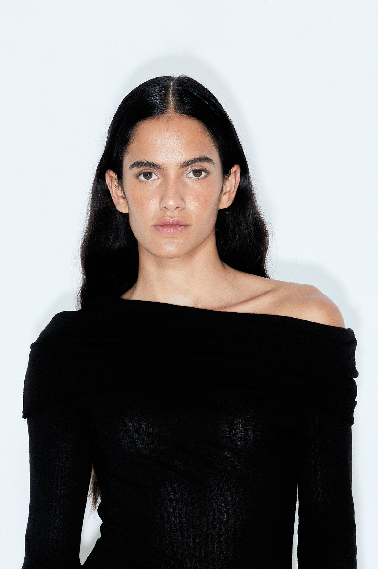 Vestido Mini Negro Semitransparente