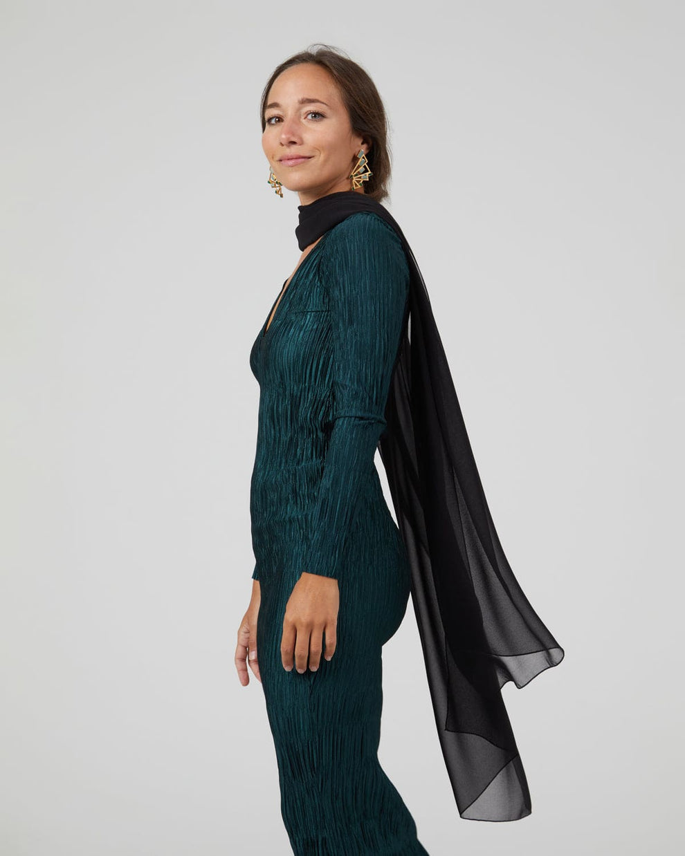 Long Black Cape