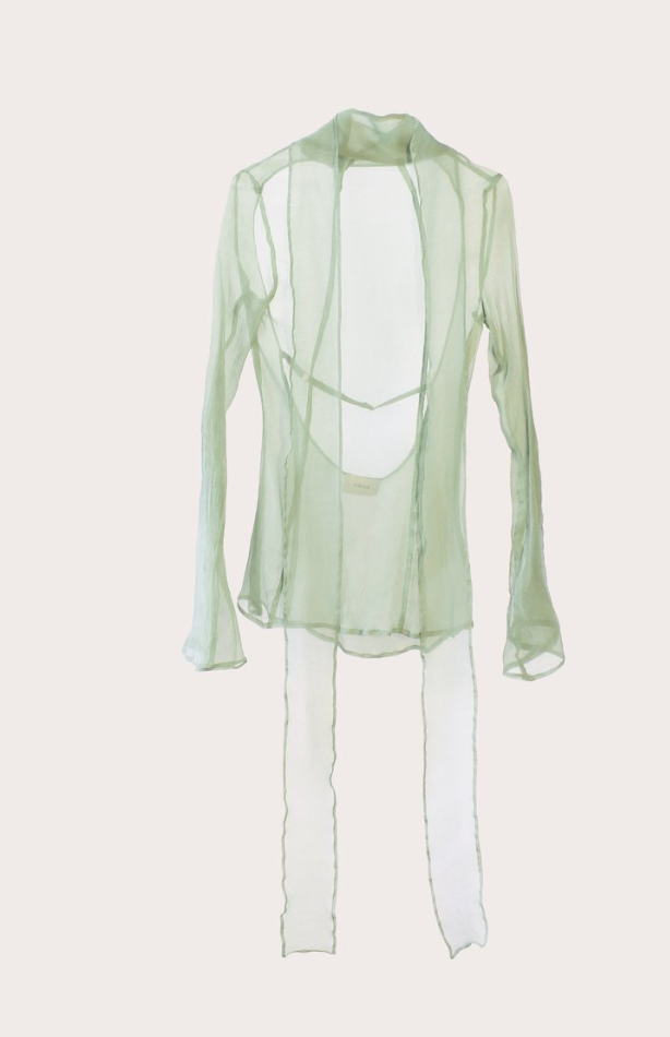 Pale Gauze Blouse