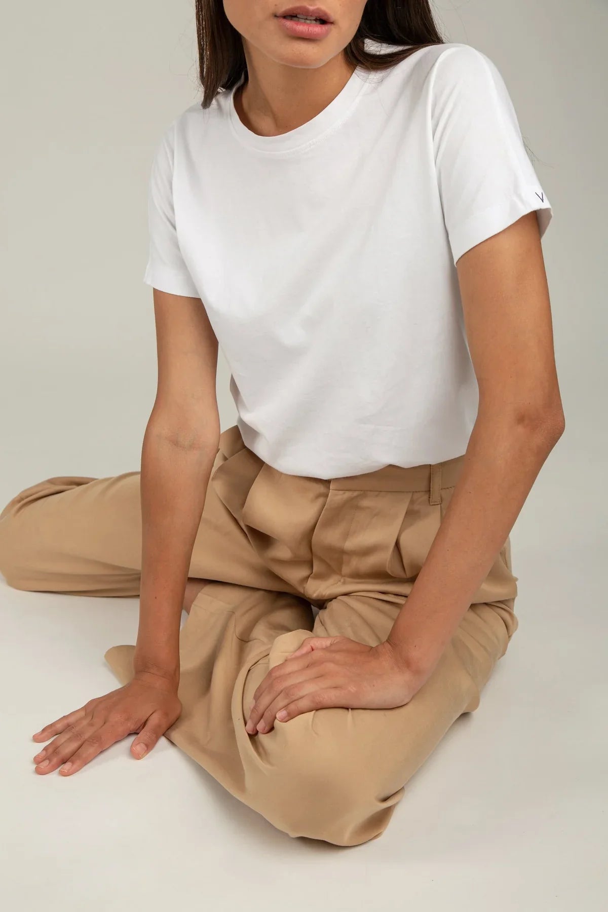 White Basic T-shirt