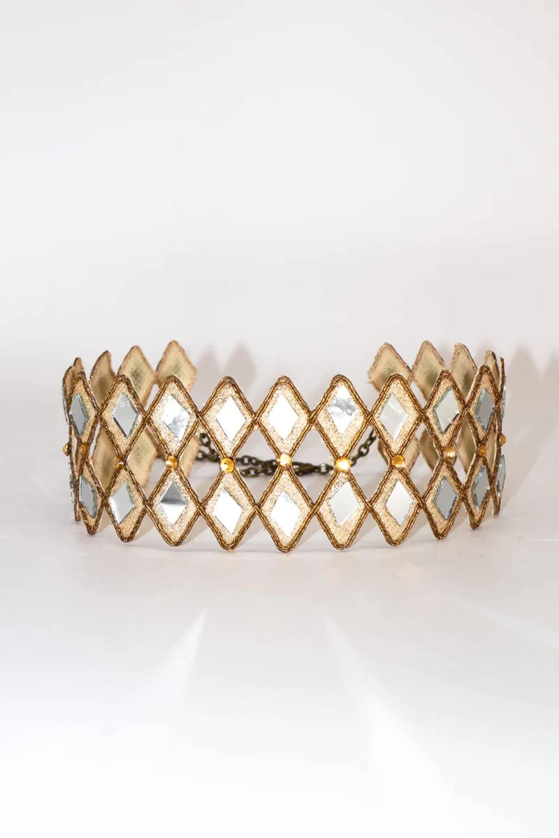 Golden Lightning Choker