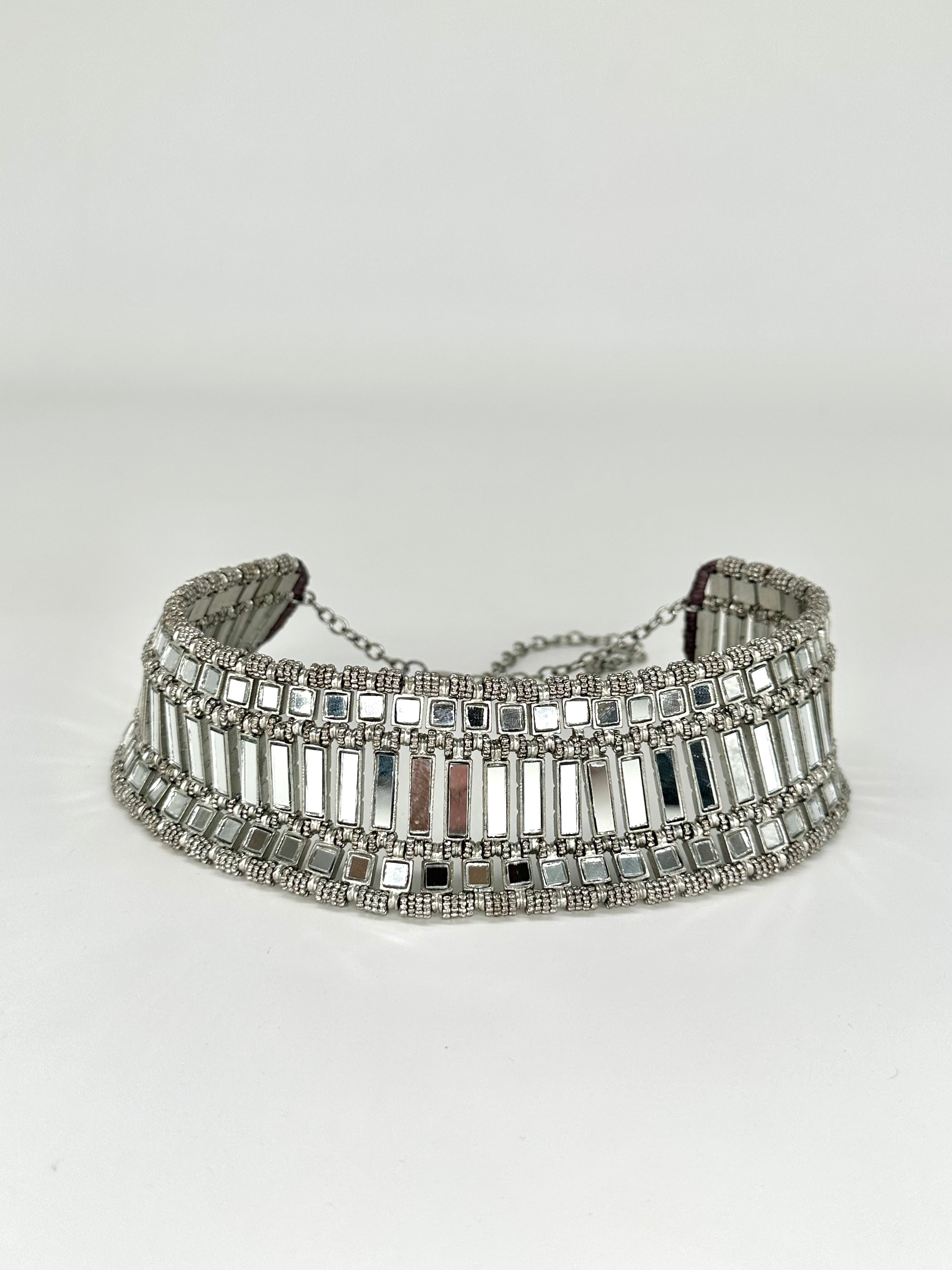 Silver Pleyone Reversible Choker