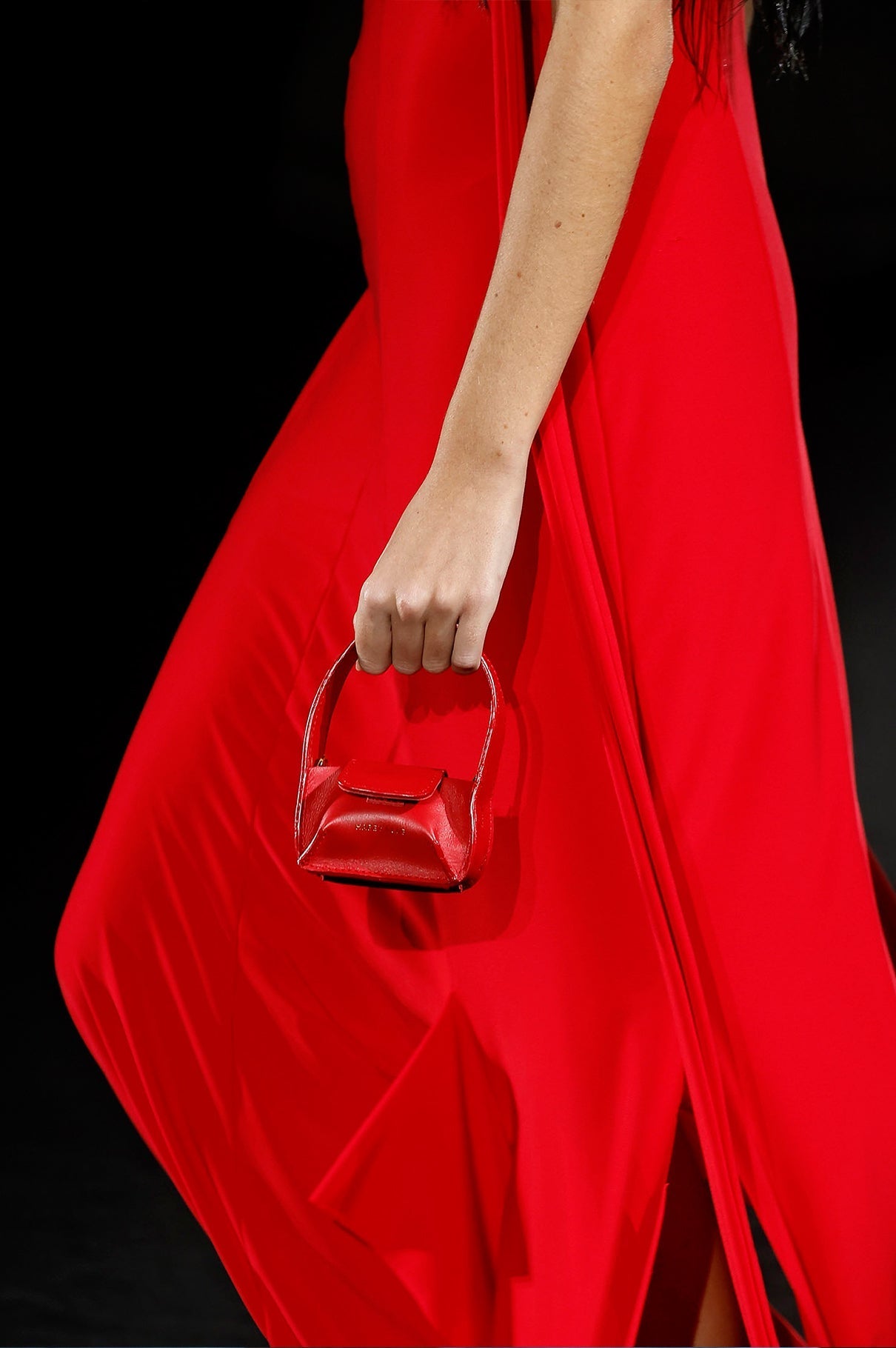 Micro Bowl Bag Rojo