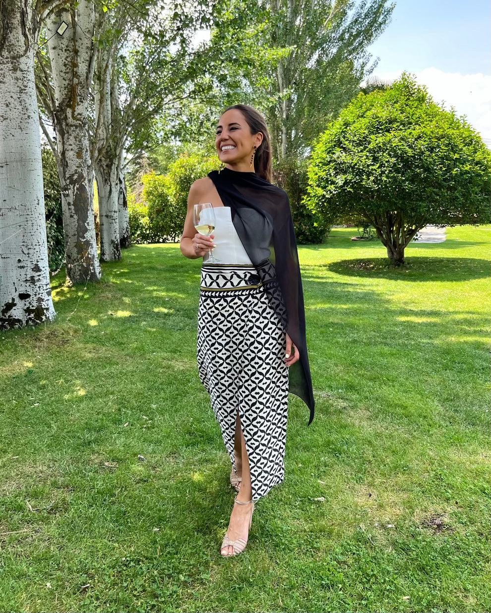 Long Black Cape