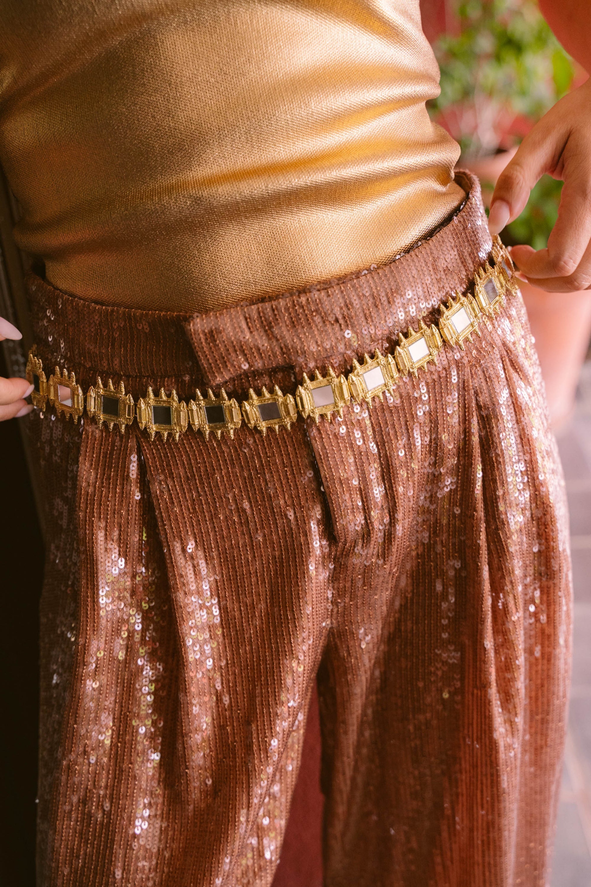 Golden Dafnea Belt