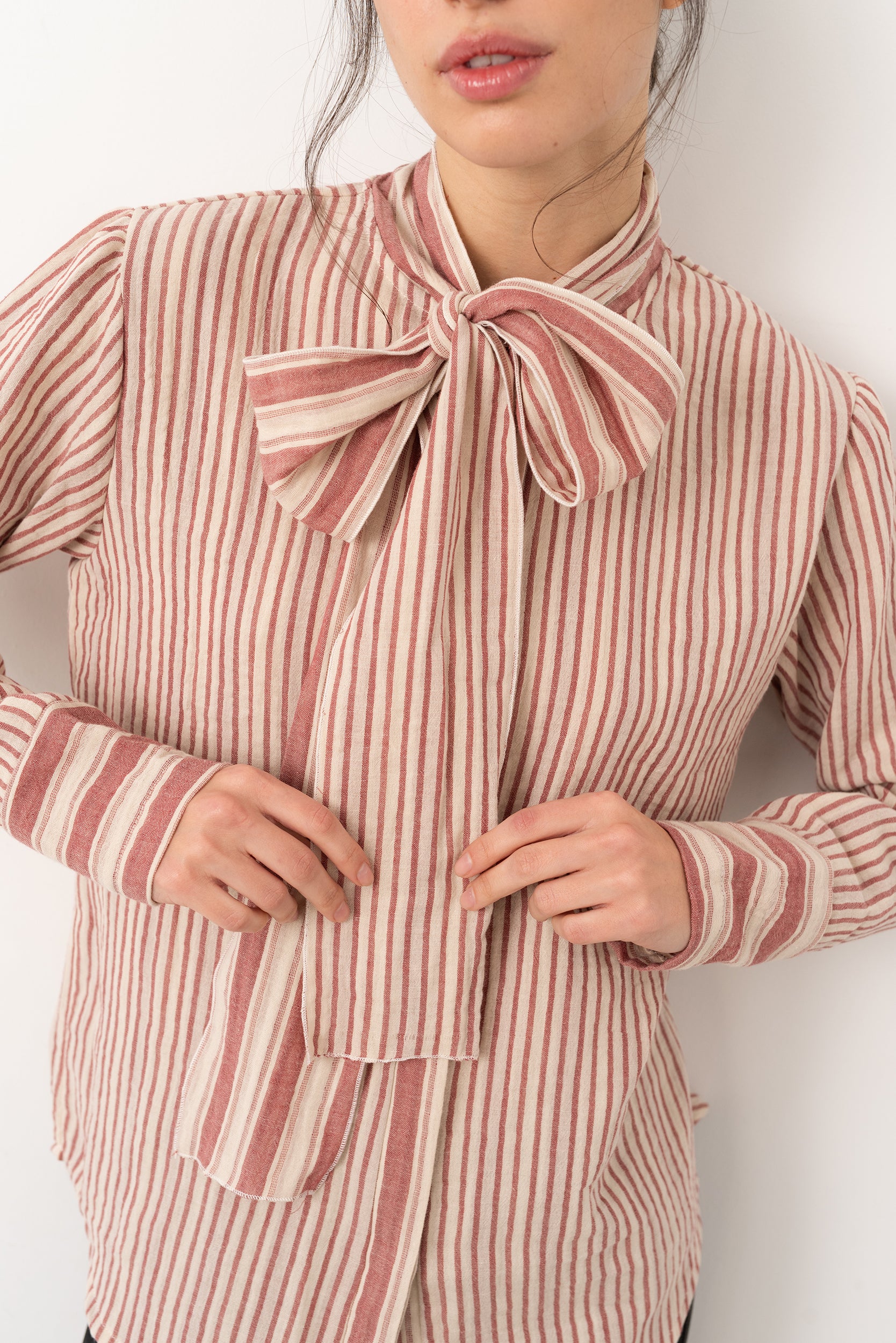Camisa Rayas Roja