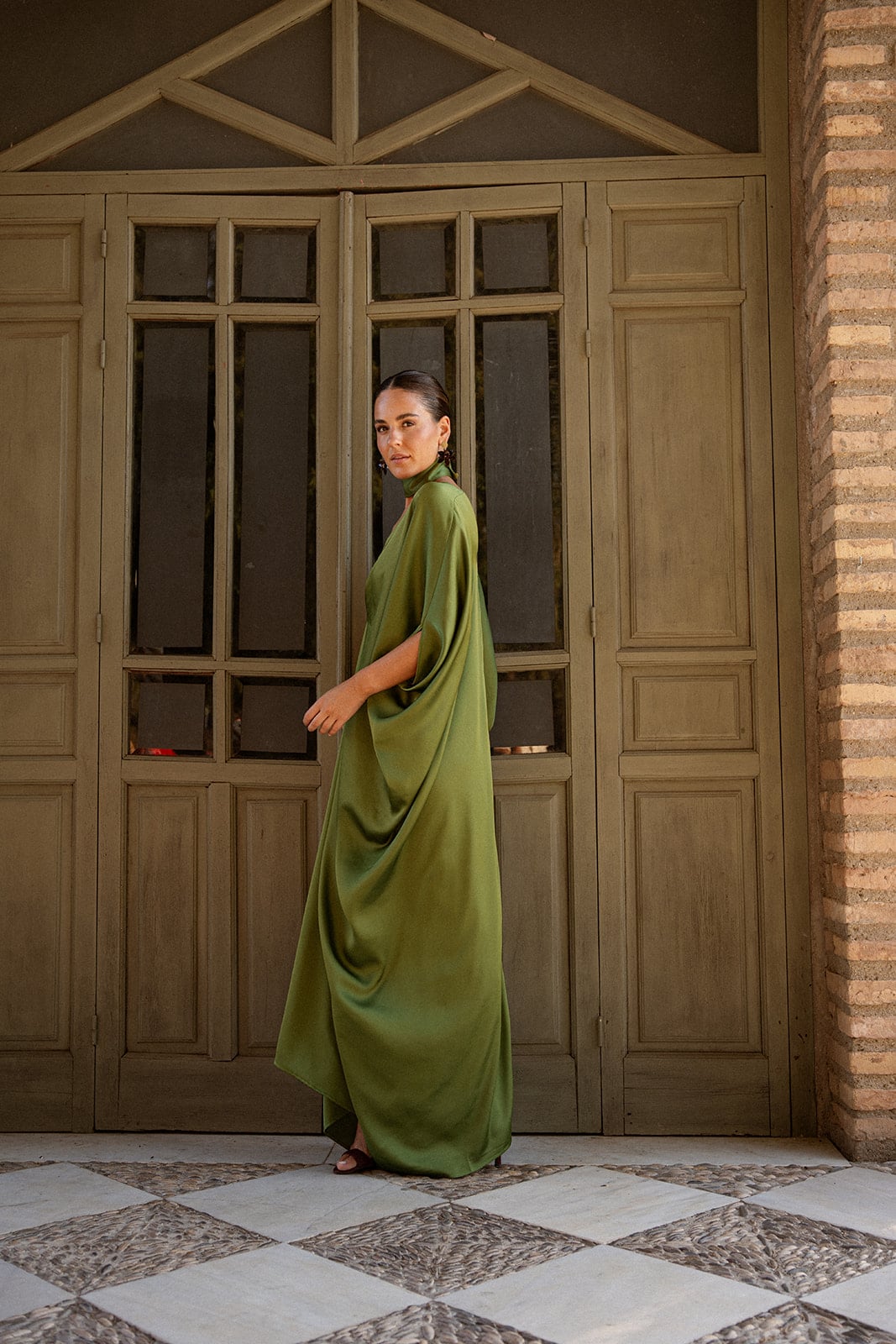 Kaftán Beatriz Verde