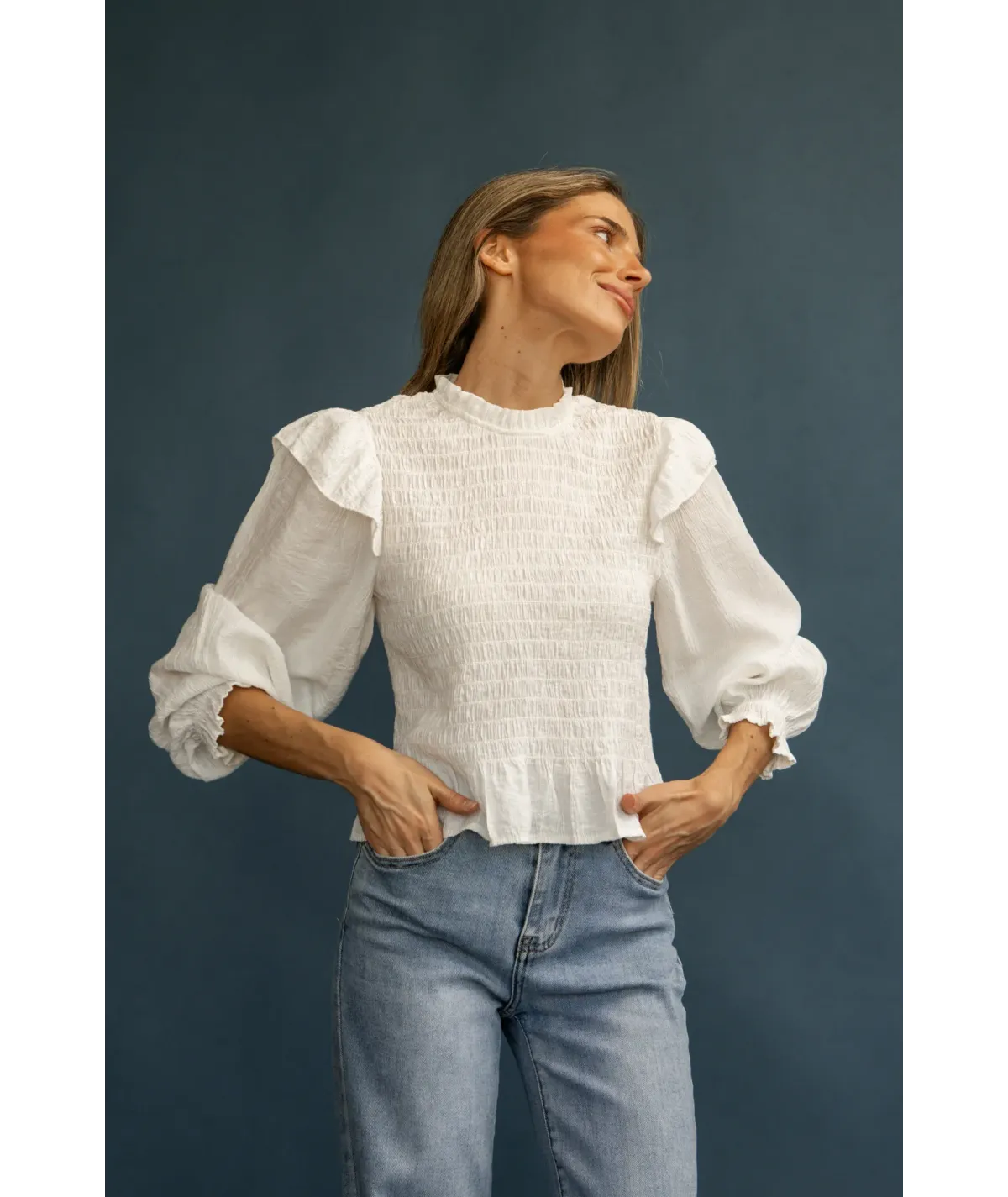 Camisa Brescia Blanco