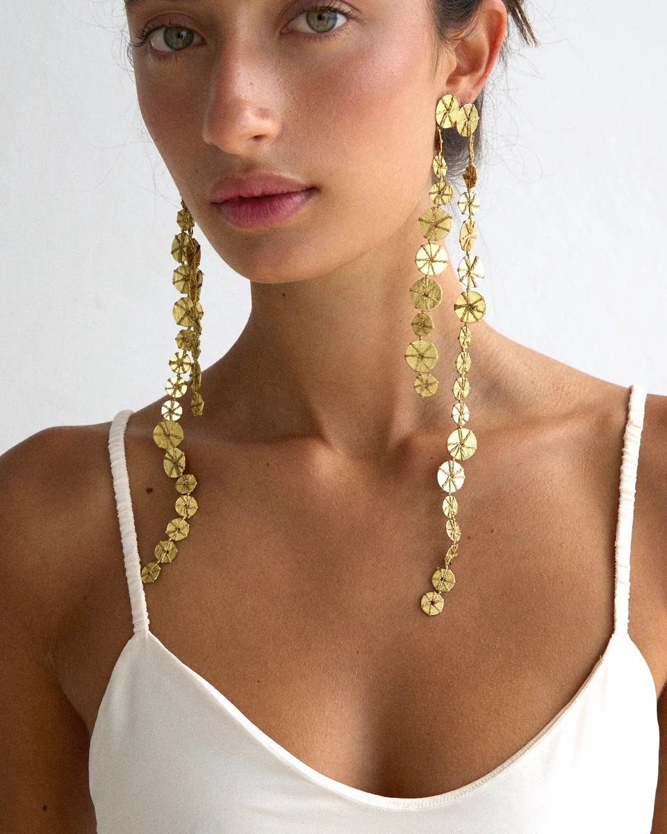 Pendientes Lava Oro